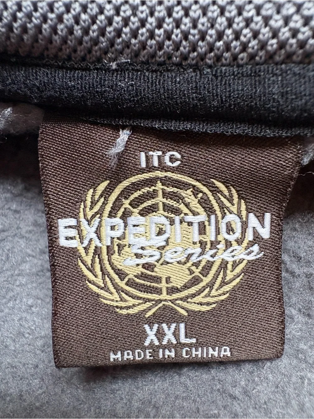 Orange County Choppers OCC XXL Gray Expedition Full Zip Biker Jacket Y2K